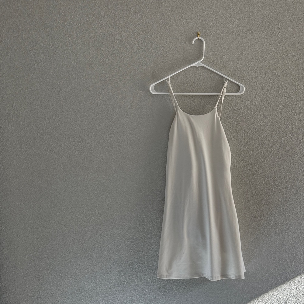 Girlfriend Collective White Athletic Dress